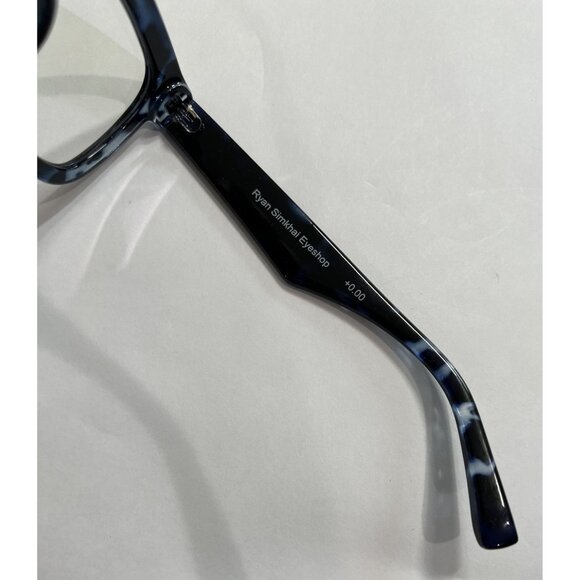 Ryan Simkhai Eyeshop Stella Blue Light Glasses in Blue Tortoise - Picture 5 of 6